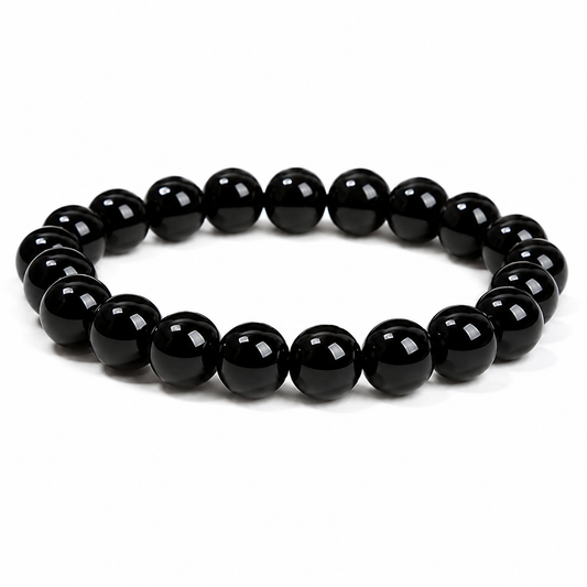Pulsera Onix Brillante 8mm