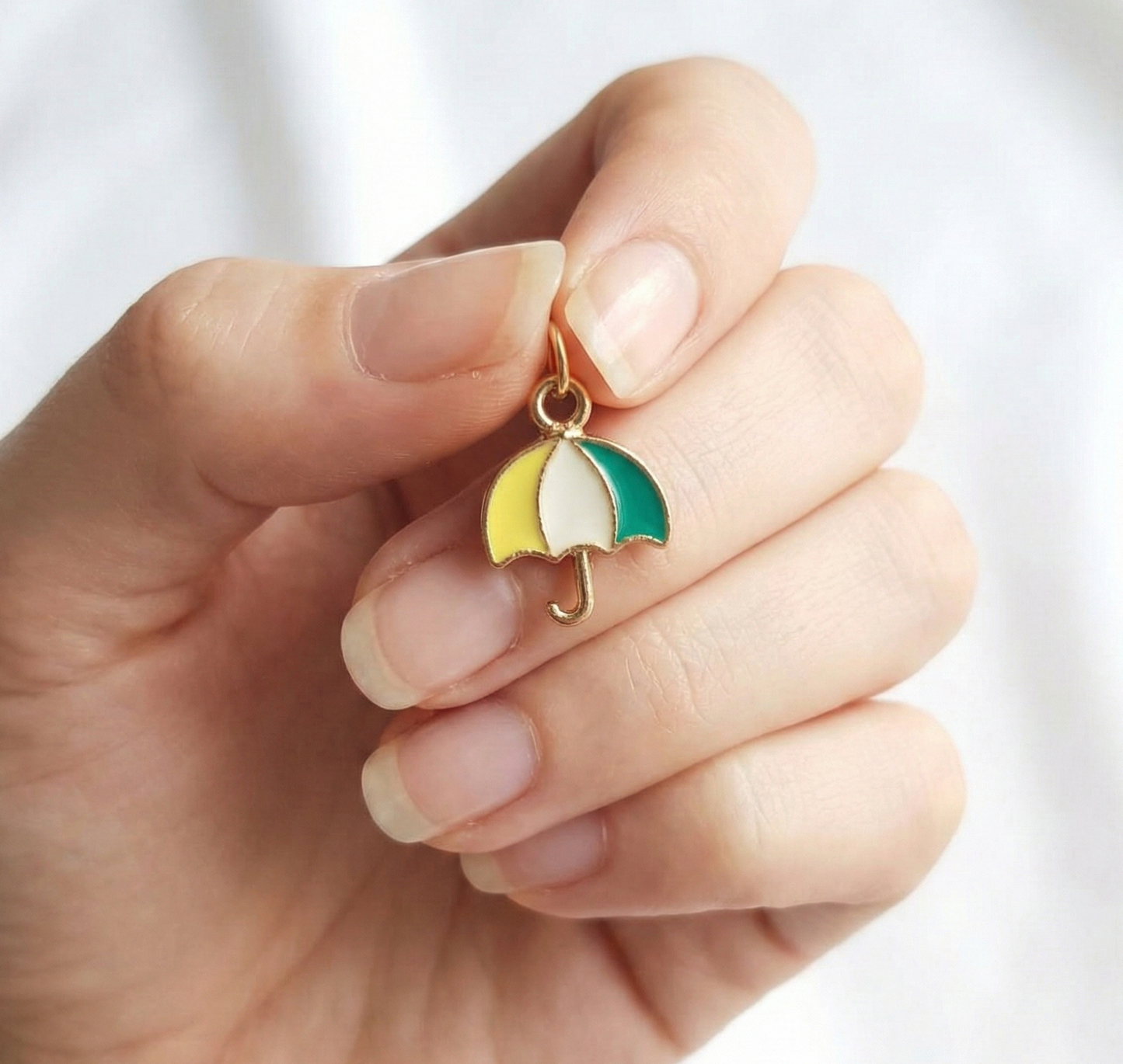 Dije Paraguas de Colores 11x16mm