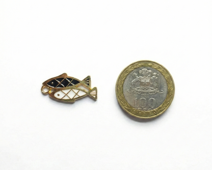 Dije Pez Doble 13x24mm