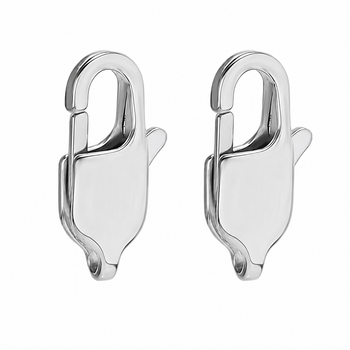 Broche Langosta Acero Natural 13x4mm - 10pcs