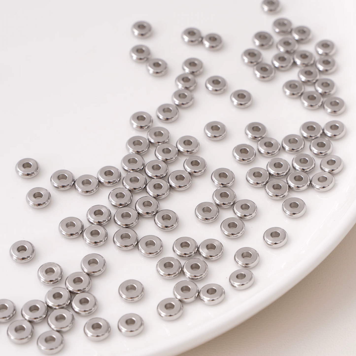 Separador Tipo Dona Acero 4mm