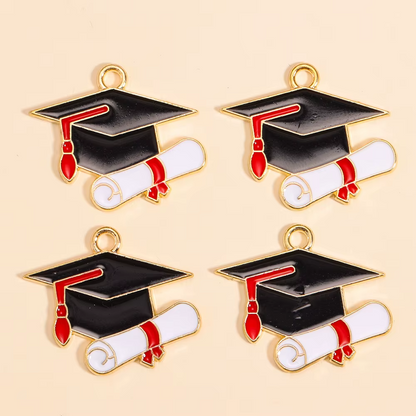 Dije Brirrete Graduacion 23x28mm - 50 Unid.