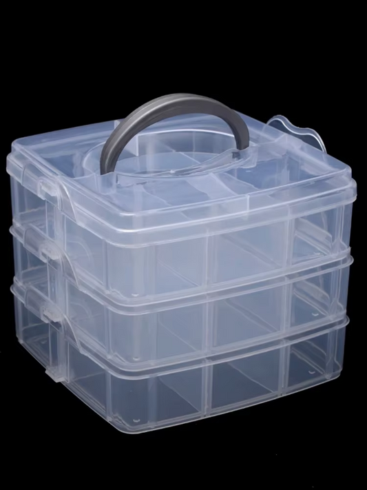 Caja Organizadora 3 capas - 18 Compartimientos