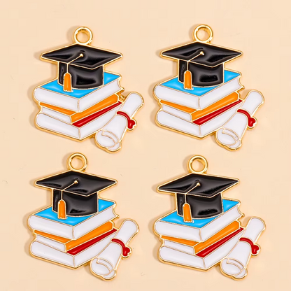 Dije Brirrete Graduacion 21x25mm - 50 Unid.