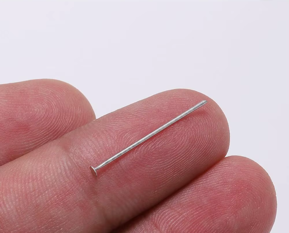 Vastagos Acero Natural Con Tope 2cm