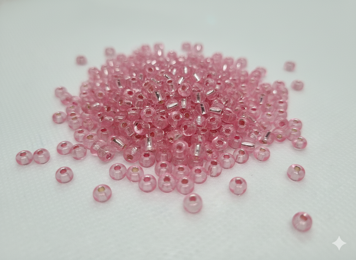 Mostacillon Rosado Traslucido