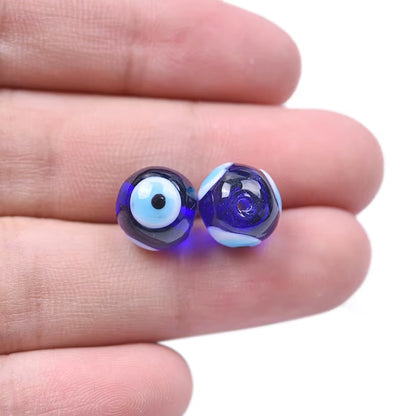 Ojo Turco Azul 8mm - 45 PCS