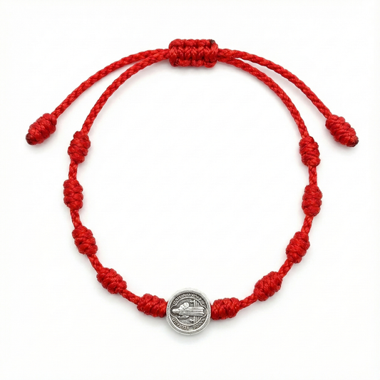 Pulseras Rojas Con San Benito