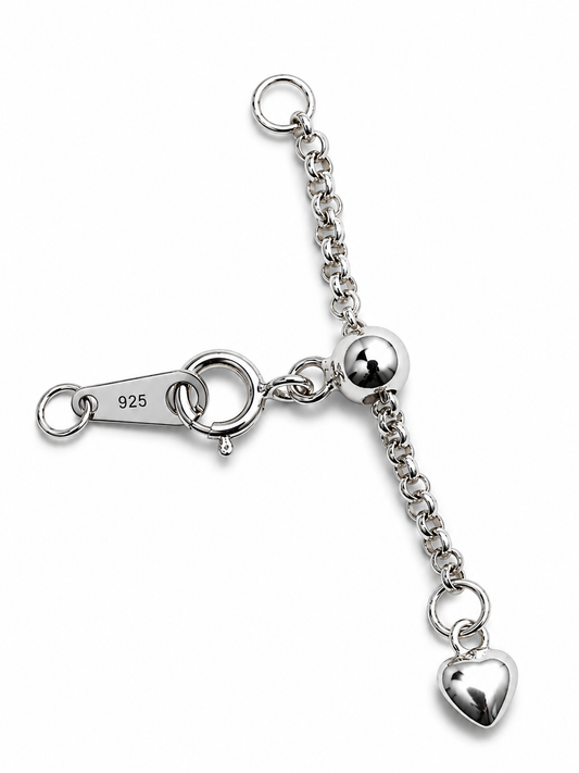 Cadena Extensible de Plata Pura S925