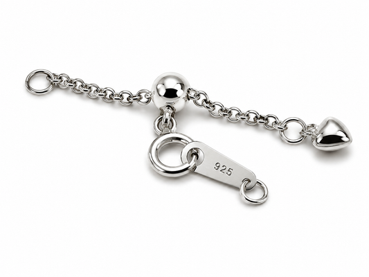 Cadena Extensible de Plata Pura S925