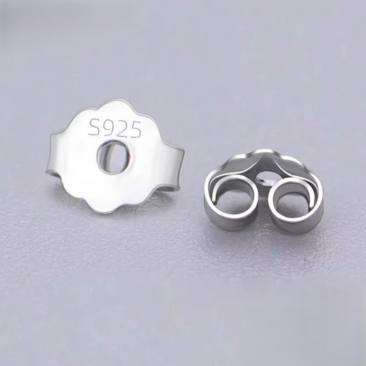 Topes Aro Plata 925 - 2 Unid.
