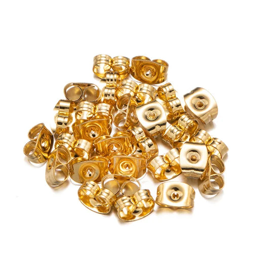 Topes Para Aro Acero Dorado