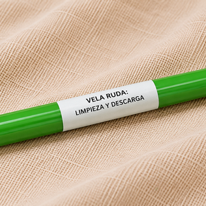 Vela Larga Ruda 17cm - 10 PCS