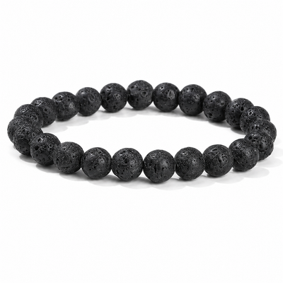 Pulsera Elasticada Volcánica 8mm